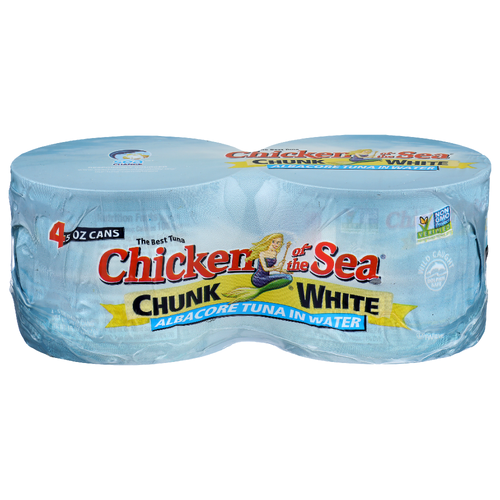 Chicken Of The Sea In Water Chunk White Albacore Tuna - 5 Ounce - 4 Count