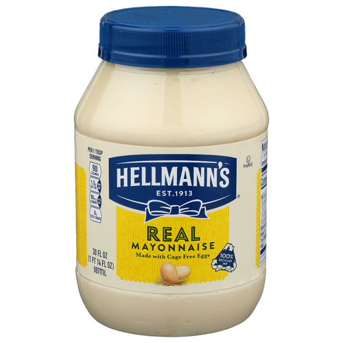 Hellmann's Real Mayonnaise - 30 Fluid Ounce
