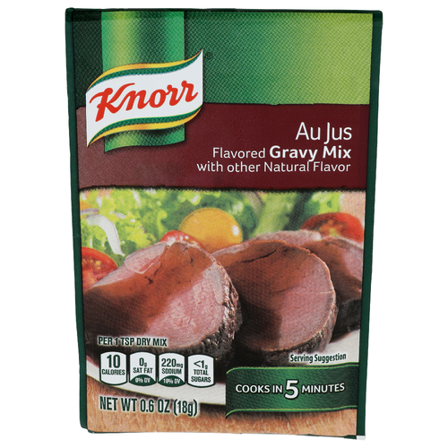 Knorr Flavored Gravy Mix Au Jus - 0.6 Ounce