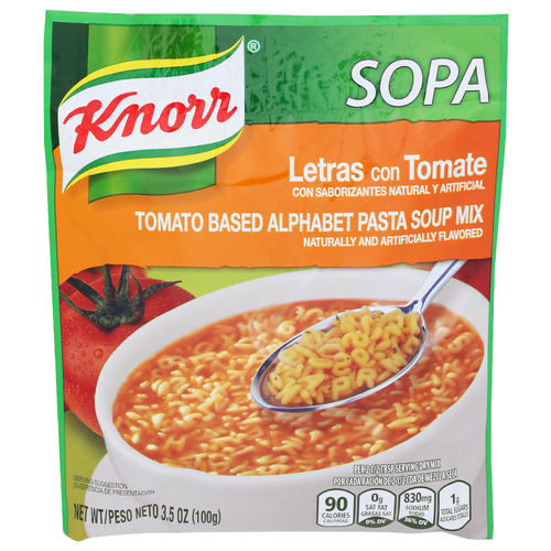 Knorr Mix Soup Letters - 3.5 Ounce