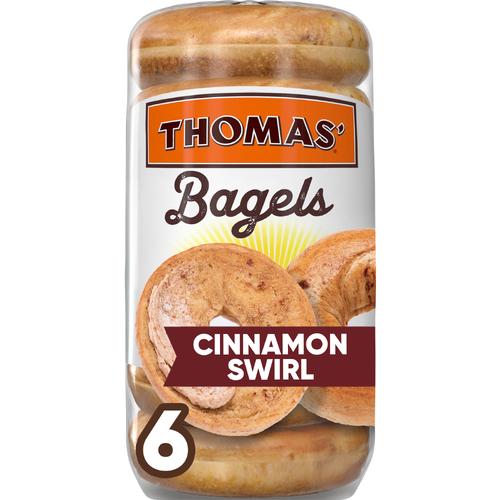 Thomas' Cinnamon Swirl Bagels - 18 Fluid Ounce Image 1 of 4