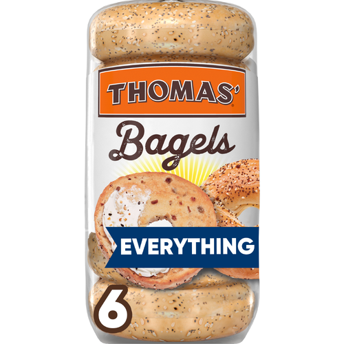 Thomas' Everything Bagels - 18 Fluid Ounce Image 1 of 4
