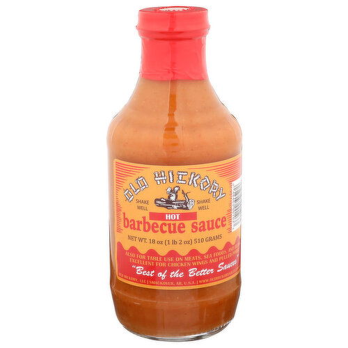 Old Hickory Hot Barbecue Sauce - 18 Ounce