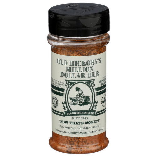 OLD HICKORY Seasoning Rub - 5 Ounce