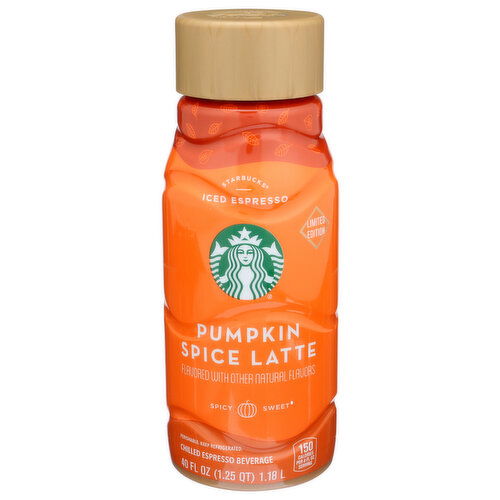 Starbucks Iced Espresso Pumpkin Spice - 40 Fluid Ounce