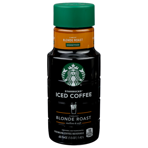 Starbucks Iced Coffee Blonde Roast - 48 Fluid Ounce