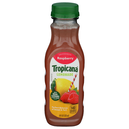 TROPICANA Raspberry Lemonade Chilled Juice Ch Pl 1pk X 12cs - 11 Fluid Ounce