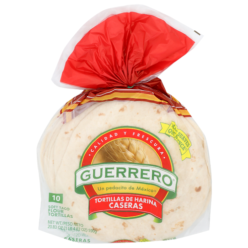 Guerrero Soft Taco Flour Tortillas - 2.083 Ounce - 10 Count