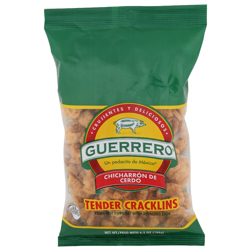 Guerrero Tender Cracklins - 6.5 Ounce