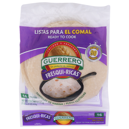 Guerrero Flour Tortillas - 1.333 Ounce - 16 Count