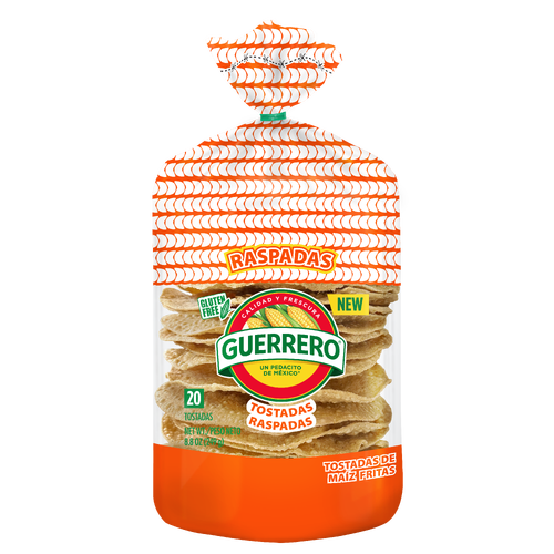 Guerrero Tostadas Raspadas - 20 Count