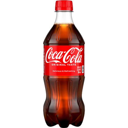 Coca-Cola Soda Soft Drink, Bottle - 20 Fluid Ounce