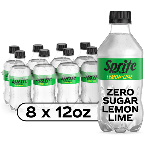 Sprite Zero Sugar Lemon Lime Soda Pop Soft - 96 Fluid Ounce Image 1 of 4