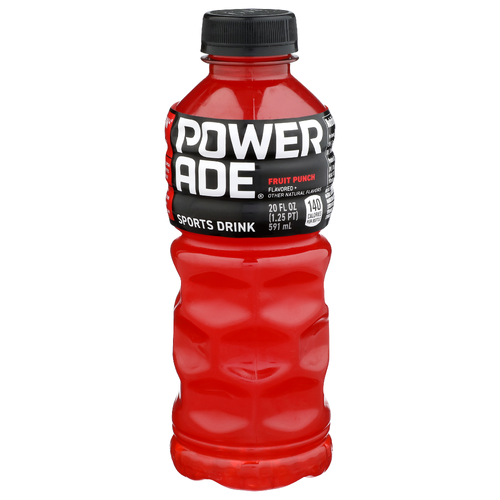 Powerade Fruit Punch Sports Drink - 20 Fluid Ounce