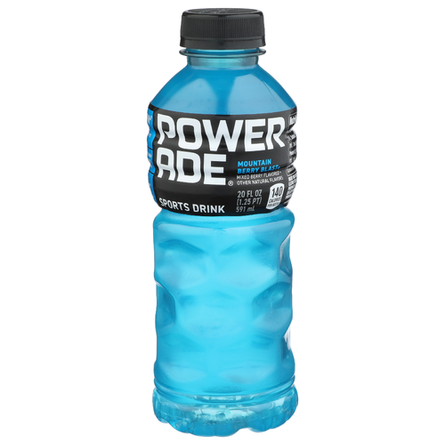 Powerade Mixed Berry Flavored Sports Drink - 20 Fluid Ounce