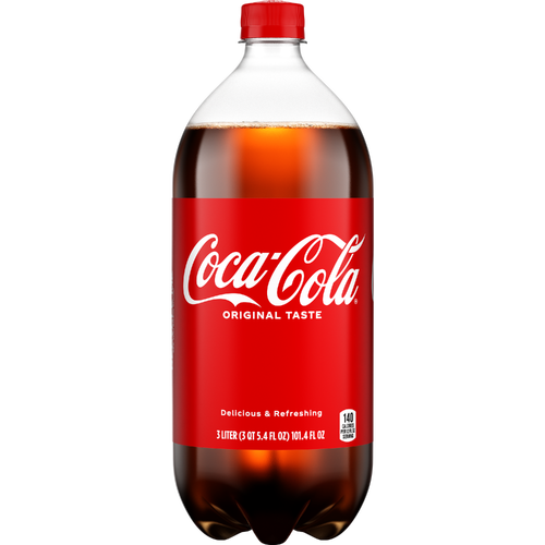 Coca-Cola Soda Bottle - 101.4 Fluid Ounce Image 1 of 2