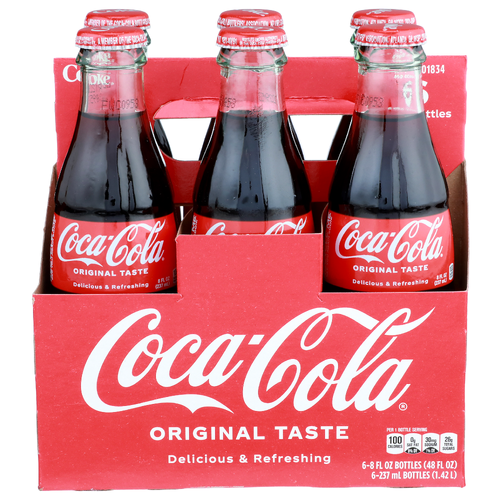 Coca-Cola Original Taste - 8 Fluid Ounce - 6 Count