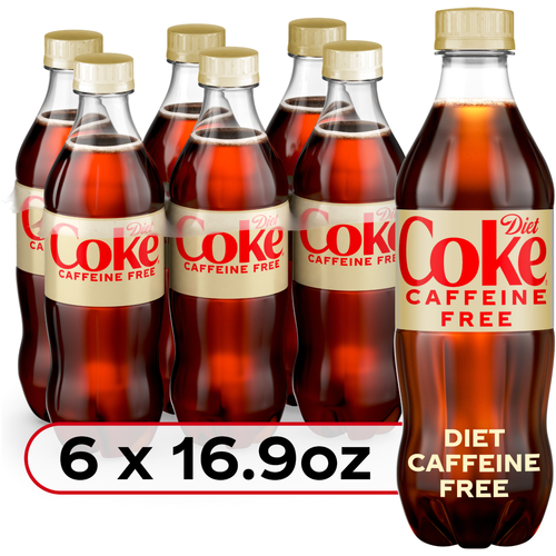 Diet Coke Caffeine Free Soda Soft Drink - 101.4 Fluid Ounce Image 1 of 4