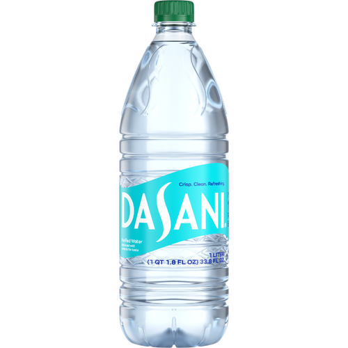 Dasani Purified Water Bottle - 33.8 Fluid Ounce Image 1 of 2