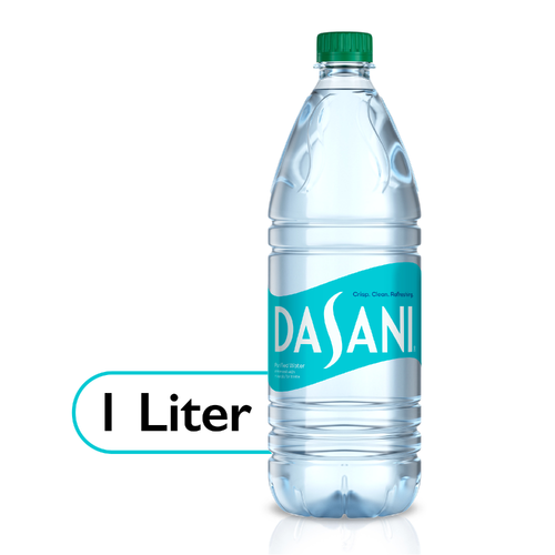 Dasani Purified Water Bottle - 33.8 Fluid Ounce
