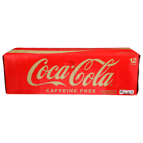 Coca-Cola Caffeine Free - 12 Fluid Ounce - 12 Count