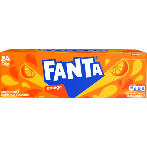 Fanta Orange Soda Soft Drink - 288 Fluid Ounce Image 1 of 2