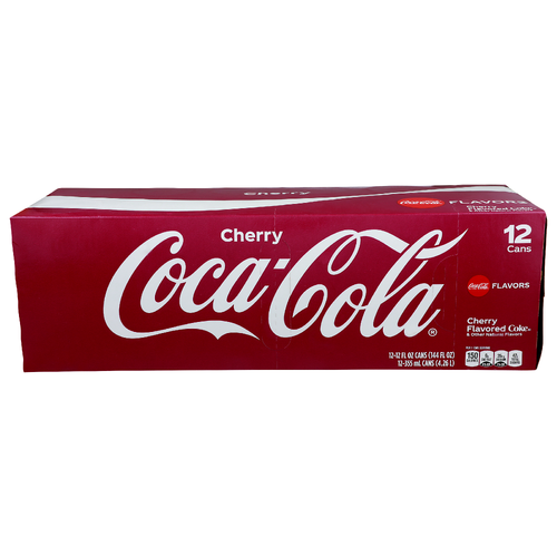 Coca-Cola Cherry Coke - 12 Fluid Ounce - 12 Count