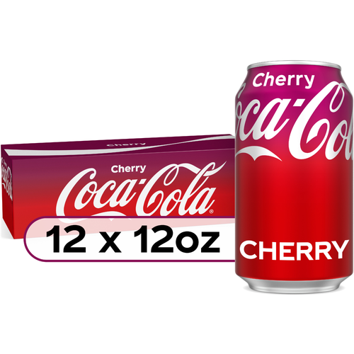 Coca-Cola Cherry Soda Soft Drink - 144 Fluid Ounce Image 1 of 4