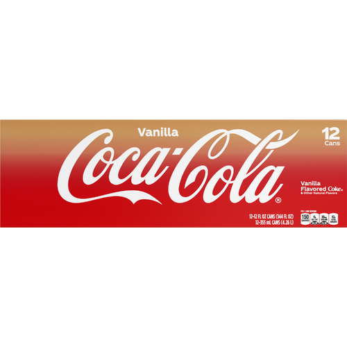 Coca-Cola Vanilla Coke - 144 Fluid Ounce
