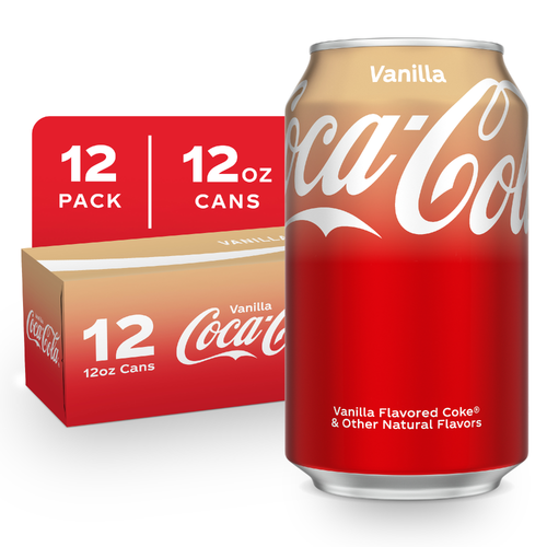 Coca-Cola Vanilla Soda Soft Drink - 144 Fluid Ounce Image 1 of 4