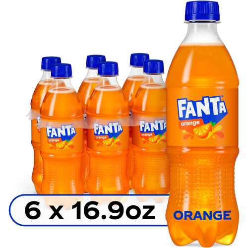 Fanta Orange Soda Soft Drink - 101.4 Fluid Ounce Image 1 of 4
