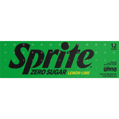 Sprite Zero Sugar Lemon Lime Soda Pop Soft - 144 Fluid Ounce Image 1 of 2