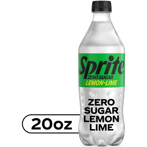 Sprite Zero Sugar Lemon-Lime Soda Bottle - 20 Fluid Ounce Image 1 of 4