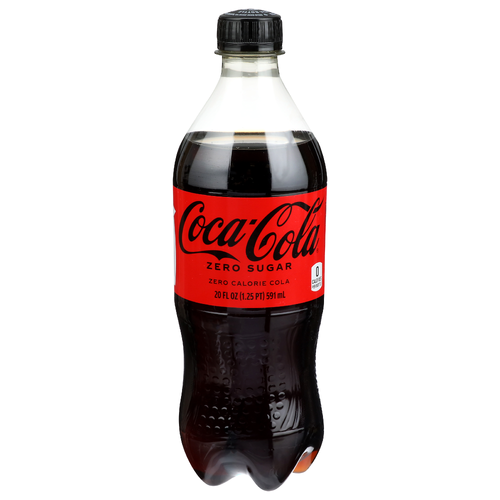 Coca-Cola Zero Calorie - 20 Fluid Ounce