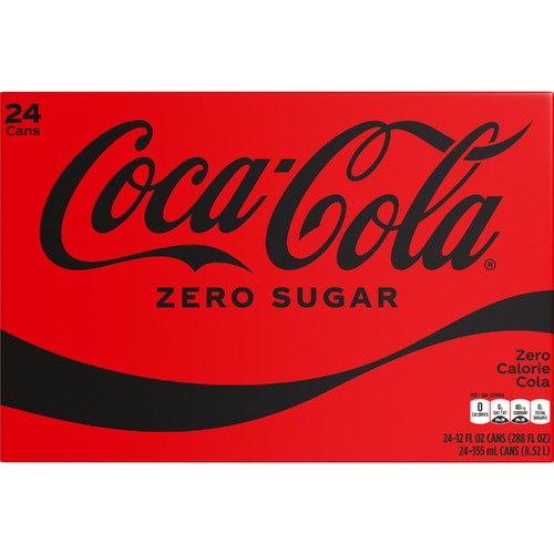 Coca-Cola  Zero Sugar Soda Soft Drink - 288 Fluid Ounce