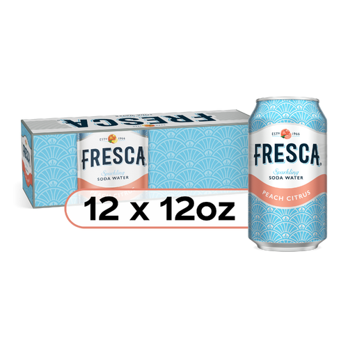 Fresca Peach Soda Cans - 144 Fluid Ounce Image 1 of 4