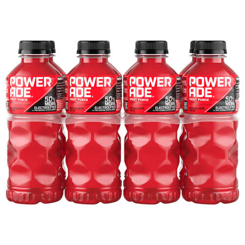 Powerade Sports Drink Fruit Punch - 160 Fluid Ounce