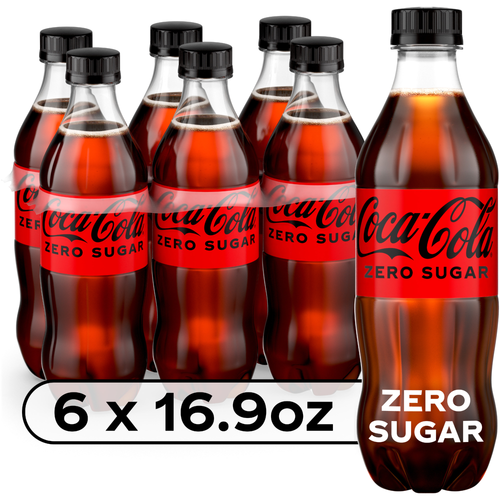 Coca-Cola Zero Sugar Soda Soft Drink - 101.4 Fluid Ounce Image 1 of 4