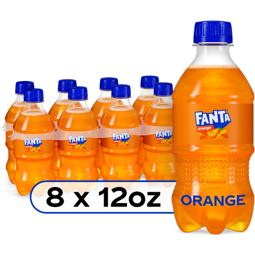 Fanta Orange Soda Soft Drink - 96 Fluid Ounce Image 1 of 4