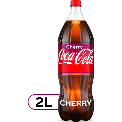 Coca-Cola Cherry Soda Soft Drink - 67.6 Fluid Ounce Image 1 of 4