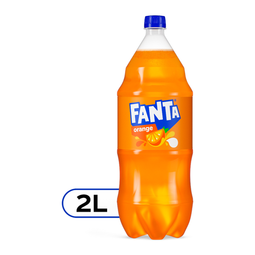 Fanta Orange Soda Soft Drink - 67.6 Fluid Ounce Image 1 of 4
