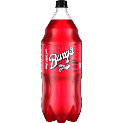 Barq's Red Creme Soda Bottle - 67.6 Fluid Ounce Image 1 of 2