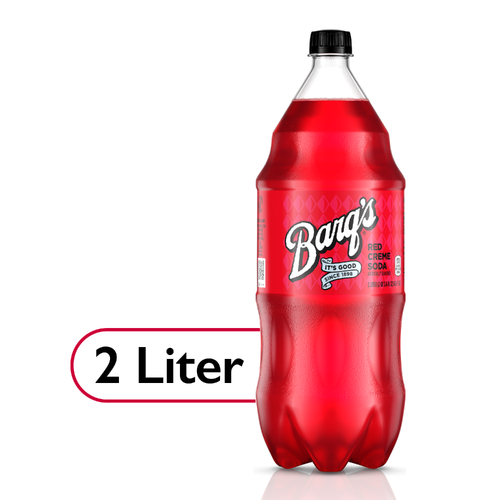 Barq's Red Creme Soda Bottle - 67.6 Fluid Ounce