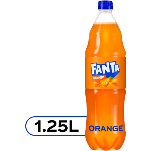 Fanta Orange Soda Soft Drink - 42.2 Fluid Ounce Image 1 of 4