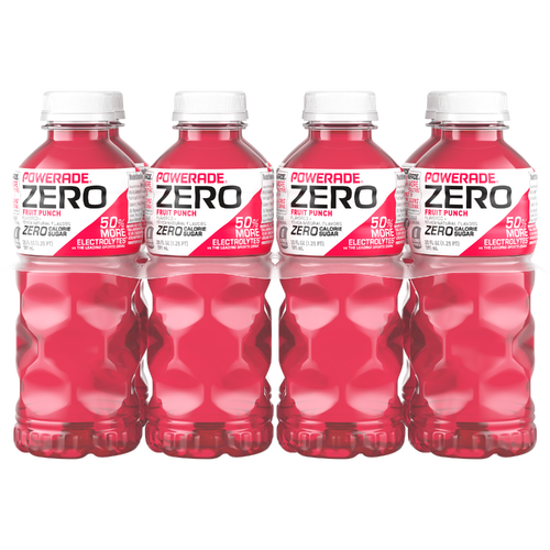 Powerade Zero Sugar Sports Drink Fruit Punch - 160 Fluid Ounce