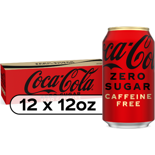 Coca-Cola Zero Sugar Caffeine-Free Soda Soft Drink - 144 Fluid Ounce Image 1 of 4