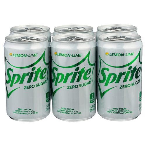 Sprite Lemon-Lime Soda - 7.5 Fluid Ounce - 6 Count