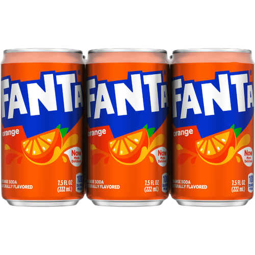 Fanta  Orange Soda Soft Drink - 45 Fluid Ounce