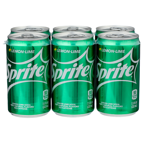 Sprite Lemon-Lime Soda - 7.5 Fluid Ounce - 6 Count