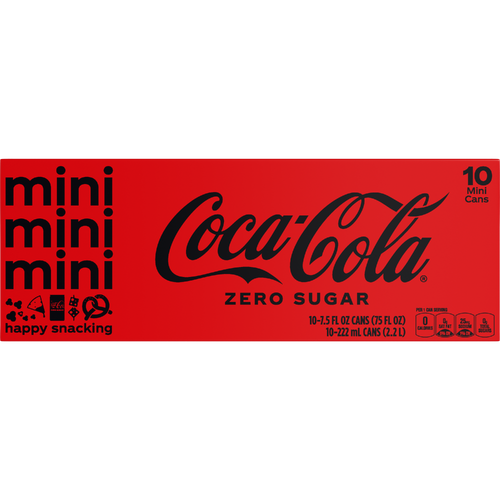 Coca-Cola Zero Sugar Mini - 75 Fluid Ounce